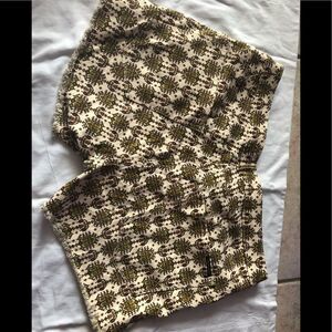 maison scotch botanic floral shorts la femme